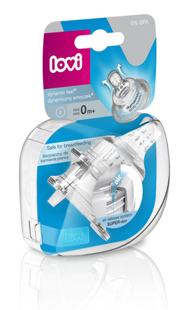 Lovi Super Vent Dynamiczny Smoczek Do Karmienia 0m+ Mini 18/749