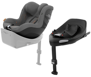 Cybex Sirona G I-Size Fotelik Samochodowy 0-20kg Lava Grey + Cybex Baza G Black	