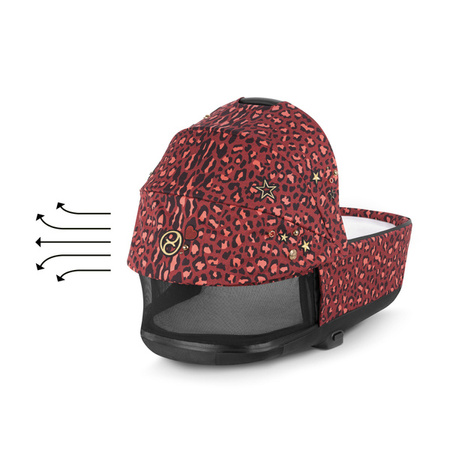 Cybex Priam 4.0 Wózek Głęboko-Spacerowy Rosenrot Red by Alec Voelkel