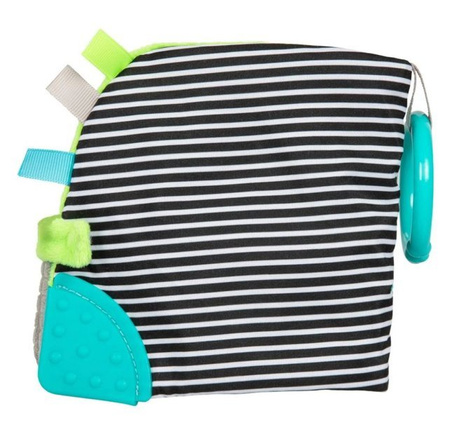 Canpol babies pluszowa książeczka edukacyjna BEARS 68/075 Zielona