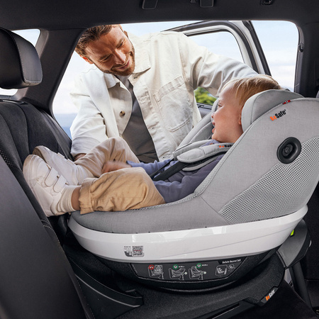 BeSafe Beyond Fotelik Samochodowy 9-22 kg black soft breeze / czarna bryza PREMIUM
