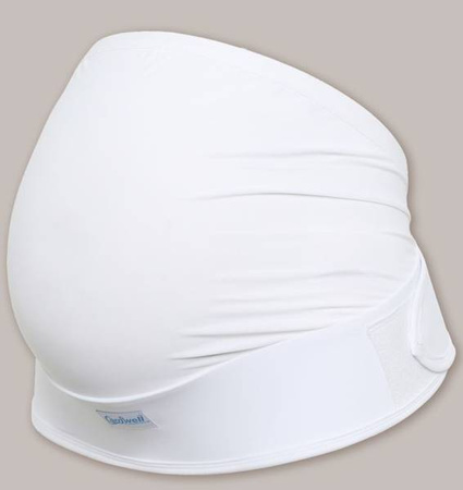 Carriwell Pas Ciążowy Regulowany Biały S/M