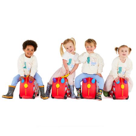 Trunki Jeżdżąca Walizeczka Świnka Peppa