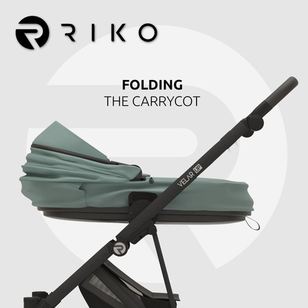 Riko Velar Up Wózek Głęboko-Spacerowy 02 Sage
