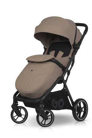 EasyGo Zoya Wózek Głęboko-Spacerowy 2w1 Z Torbą Golden Beige