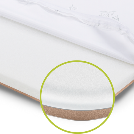 Lionelo Luna Łóżeczko Dostawne Grey Concrete