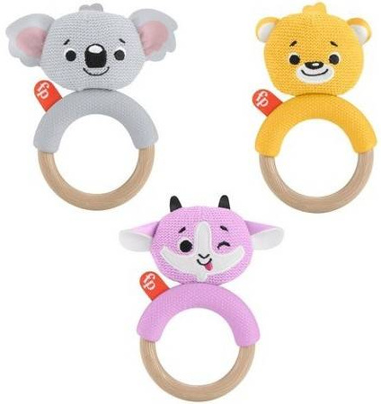 Fisher Price Gryzaczek z Plecionka GRR03 Różowy