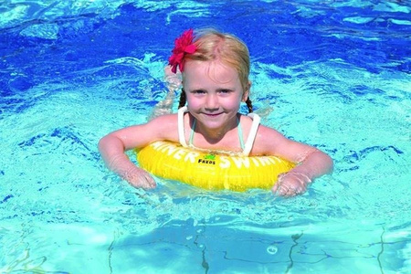 Swimtrainer Koło do Nauki Pływania 6-18 kg Czerwone