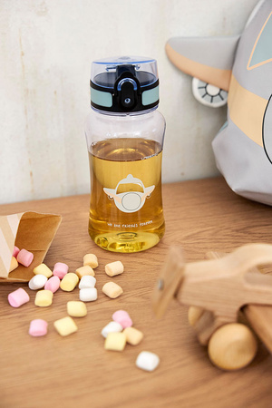 Lassig Butelka - bidon tritanowa 420 ml Tiny Drivers Samolot