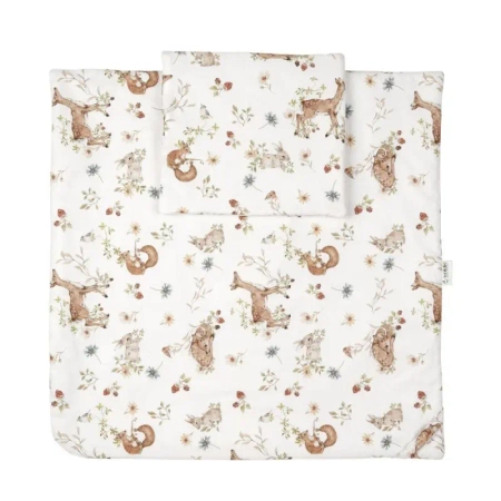 Waldin Pościel Niemowlęca i Rożek 2w1 Polski Las