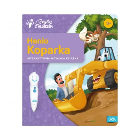 Czytaj z Albikiem Książka Henio Koparka 3+