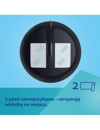 Canpol Babies Oddychające Ultrachłonne Wkładki Laktacyjne 3D 60 szt Czarne 1/655