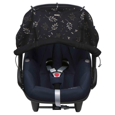 Dooky Uniwersalna osłonka do wózka i fotelika Leaves Bla