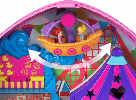 Polly Pocket Rozkładany Plecak Park Rozrywki GKL60