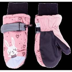 Yoclub! Rękawiczki Narciarskie Dziewczęce 12cm