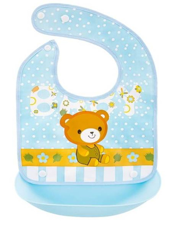 Bocioland Śliniak z Kieszonką Miś BOC0563