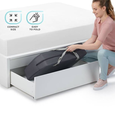 Kinderkraft Movi Łóżeczko Turystyczne Grey