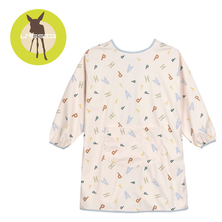 Lassig Fartuch z długim rękawem wodoodporny Happy Fruits Light blue