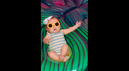 Babiators Flower O-FWR002-S Amber Lenses Rozmiar 0-2+ Sweet Sunflower