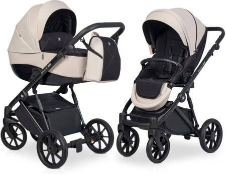 Riko Brano Pro Wózek Głęboko-Spacerowy 2w1 Sand