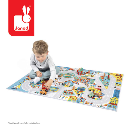 Janod Mata do zabawy z drogą Miasto Cross Roads 2+