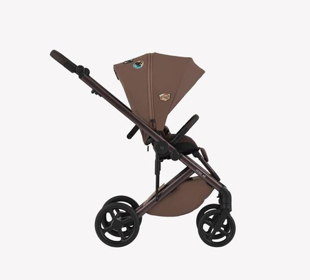 Anex Eli Wózek Głęboko-Spacerowy Wander + Cybex Aton B2 i-Size Fotelik Samochodowy 0-13kg + Baza One Volcano Black