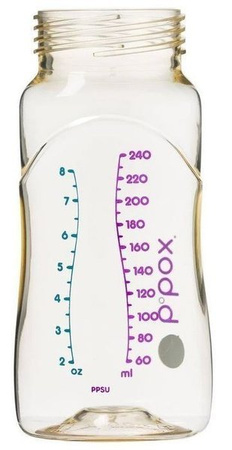 B.BOX Butelka ze smoczkiem do karmienia niemowląt wykonana z PPSU, 240ml