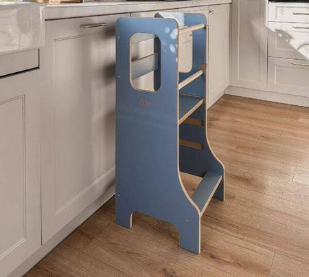 Baby Wood Slim M Kitchen Helper Błękitny