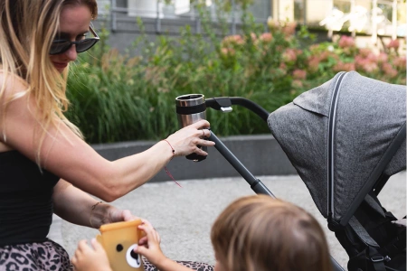 Kidnort Isbjörn Wózek Spacerowy Czarny