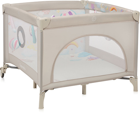 Lionelo Millie Plus - wielofunkcyjny kojec dziecięcy | Grey Beige