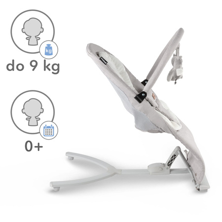 Kidwell Rubi Leżaczek Bujaczek Gray/White