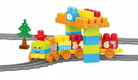 Wader Baby Blocks kolejka 2,24 m - 58 el.