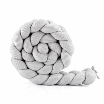 Waldin Warkocz Ochraniacz Do Łóżeczka 12 Szary