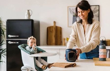 Beaba Multi Milk Wielofunkcyjny Podgrzewacz i Sterylizator Parowy 5w1 Night Blue