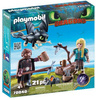 Playmobil Czkawka i Astrid z Małym Smokiem 70040