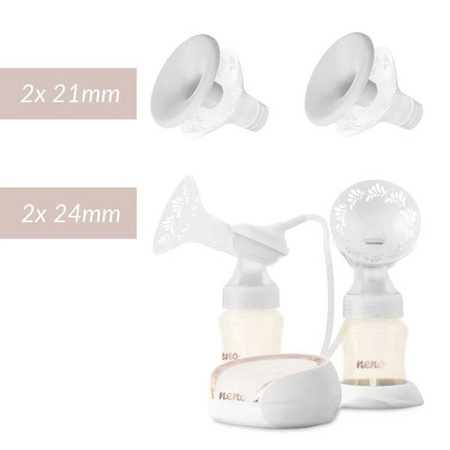 Neno Bianco Podwójny Trójfazowy Bezprzewodowy Laktator Elektryczny z Gorsetem Libero