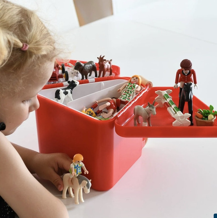 Trunki TeeBee Pojemnik Na Zabawki Turkusowy