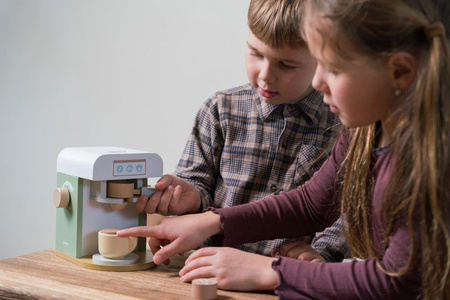 Dantoy Drewniany ekspres do kawy XL