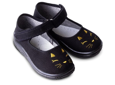 Zetpol Obuwie Dziecięce Marlena Czarna 18