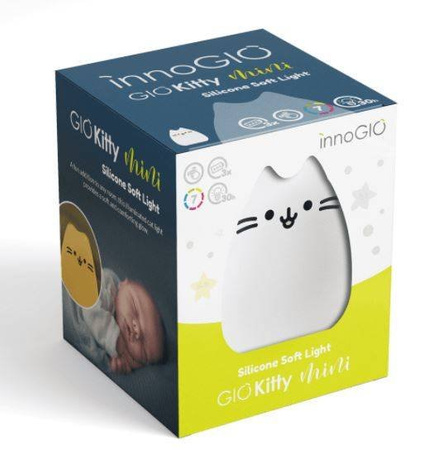 InnoGIO Lampka Nocna Kitty Mini Kotek