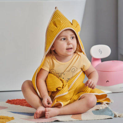 Skiddou Skumi Okrycie Kąpielowe Skiddou Yellow