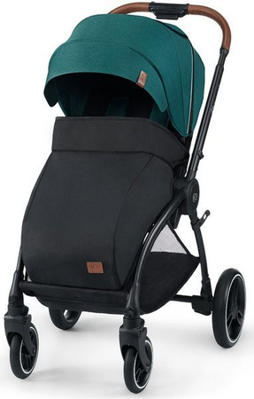 Kinderkraft Evolution Wózek Spacerowy + Cocoon Midnight Green