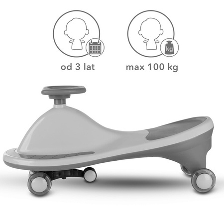 Kidwell Rollo Jeździk Grawitacyjny Gray