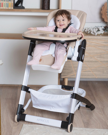 Carrello Apricus Krzesełko Do Karmienia Pale Terracota