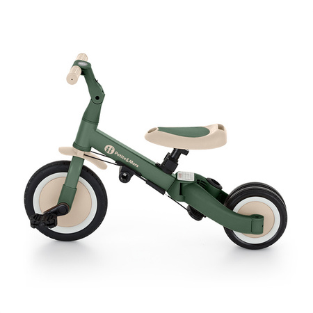 Petite&Mars Turbo Wielofunkcyjny Rowerek Trójkołowy 5w1 Misty Green
