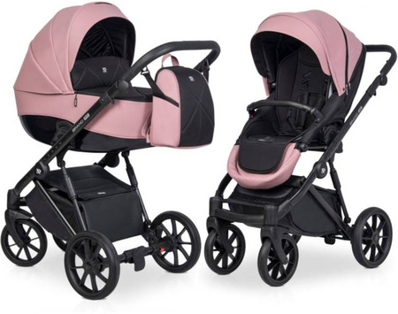 Riko Brano Pro Wózek Głęboko-Spacerowy 2w1 Energy Pink