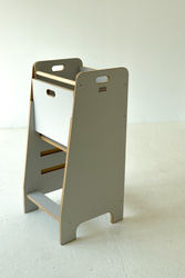 Baby Wood Kitchen Helper Comfort Szary