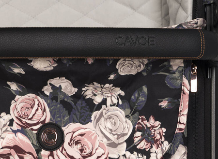 Cavoe Axo Style Wózek Głęboko-Spacerowy 2w1 + Torba + Adaptery La Rose