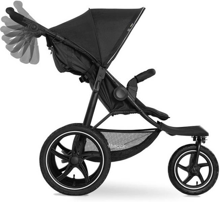 Hauck Runner 2 Wózek Spacerowy Black