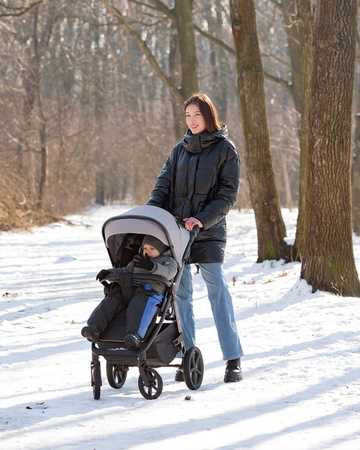 Carrello Bravo Plus 2023 Wózek Spacerowy Mist Grey